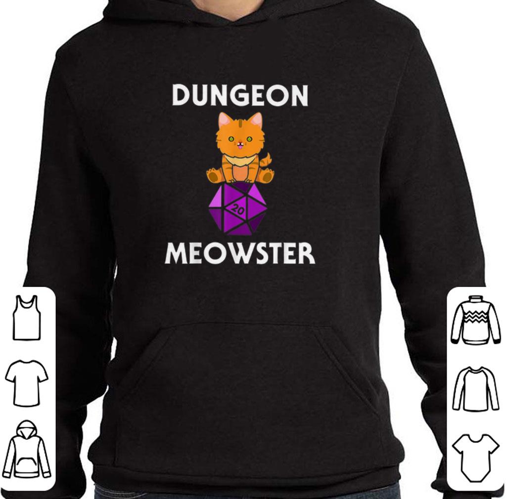 Original Nerdy Cat Dungeon Meowster D20 shirt