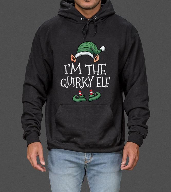 Premium I'm The Quirky Elf Matching Family Group Christmas Design sweater