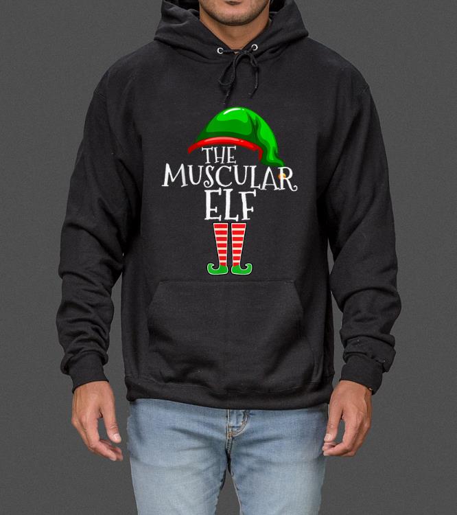 Premium Muscular Elf Group Matching Family Christmas Gifts Workout sweater