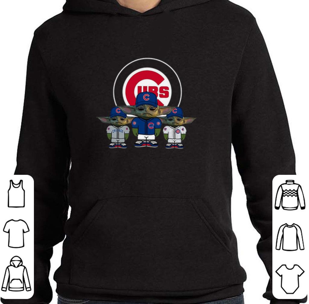 Pretty Baby Yoda Chicago Cubs shirt