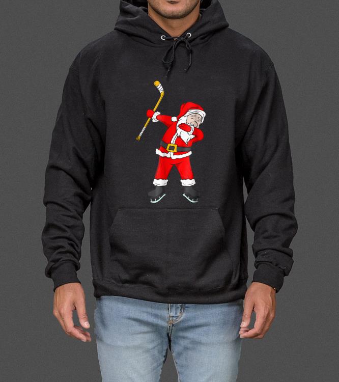 Pretty Dabbing Santa Hockey Funny Dab Claus Christmas sweater