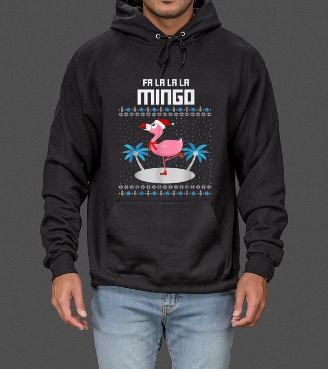 Pretty Fa La La Flamingo Ugly Christmas Sweater Funny sweater