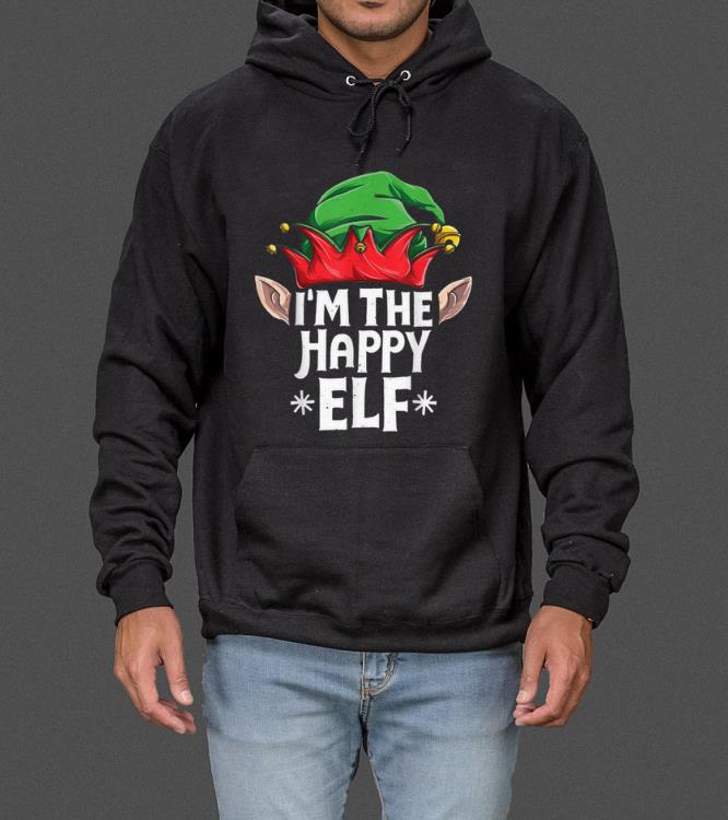 Pretty I'm The Happy Elf Funny Christmas Family Matching Pajamas sweater