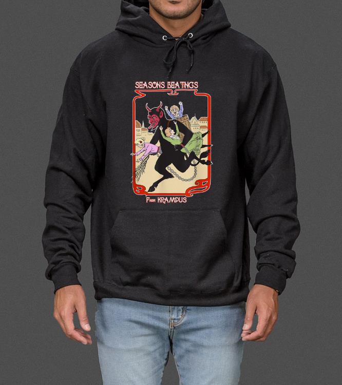 Pretty Seasons Beatings From Krampus Christmas sweater