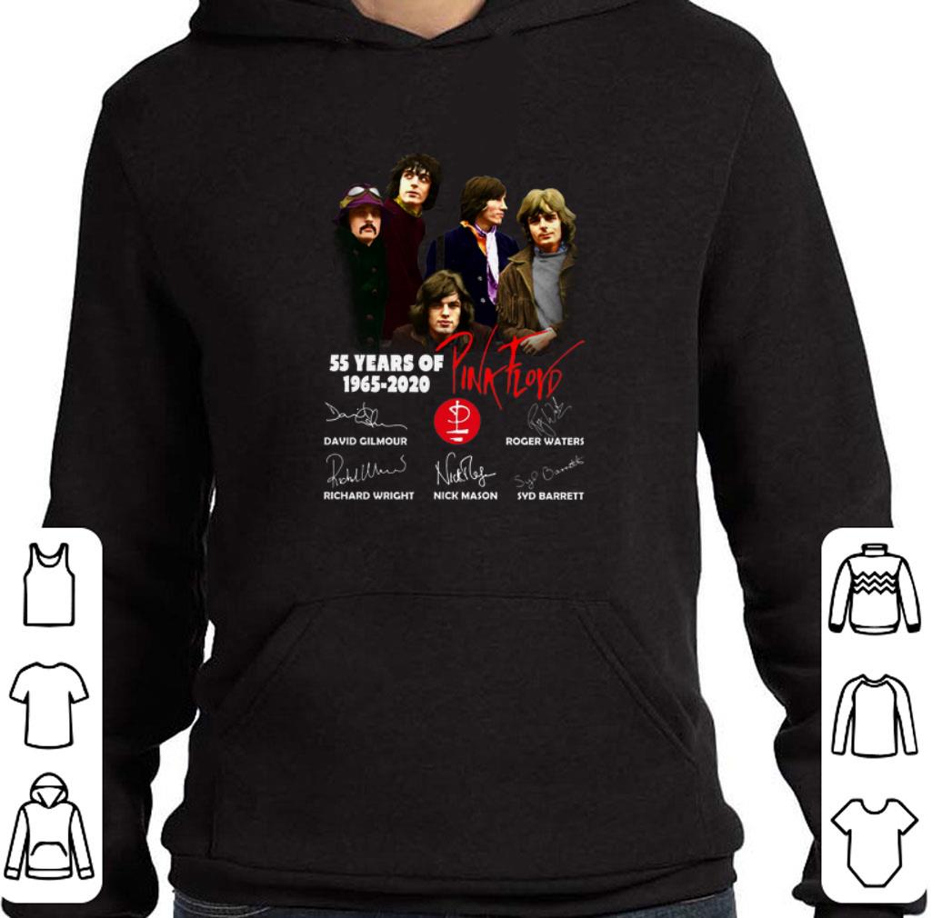 Awesome 55 years of Pink Floyd 1965 2020 all signature autographed shirt
