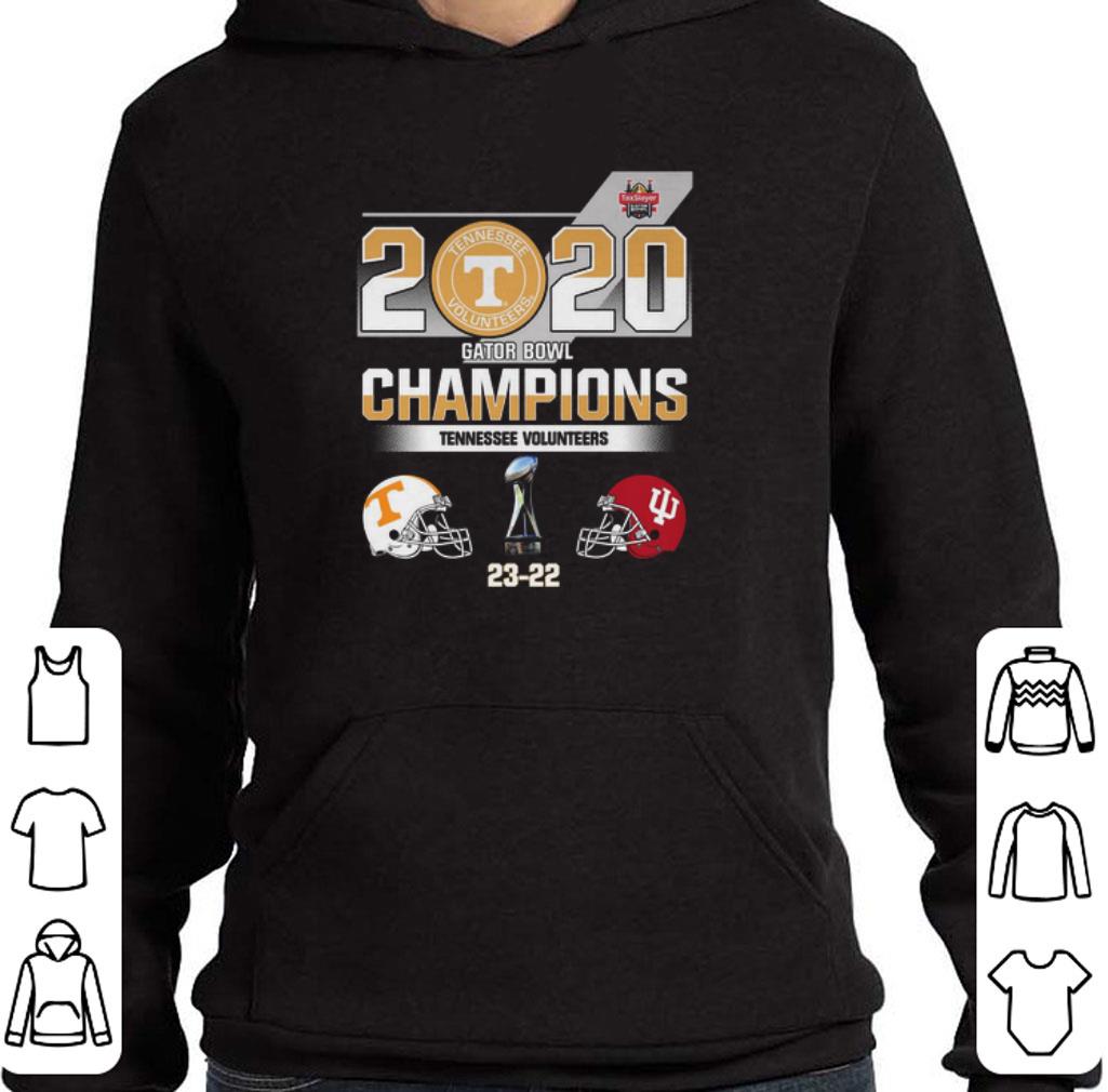 Original 2020 Gator Bowl Champions Tennessee Volunteers Indiana Hoosiers shirt