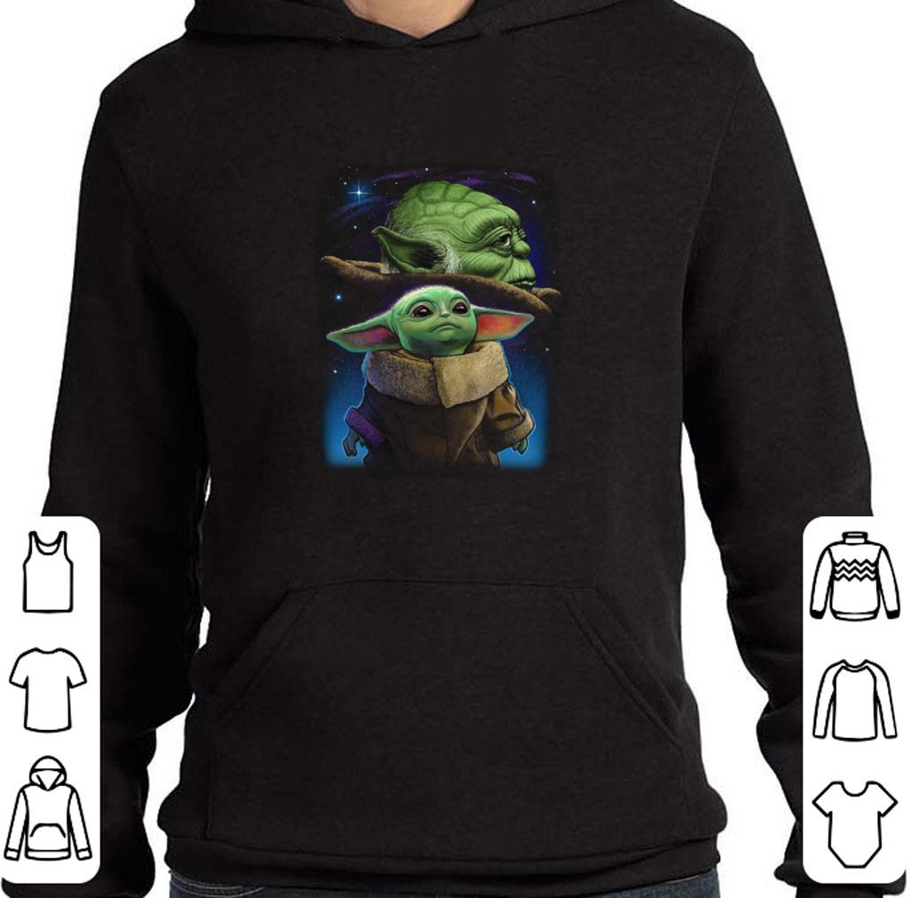 Top Galaxy Star Wars Baby Yoda and Master Yoda shirt