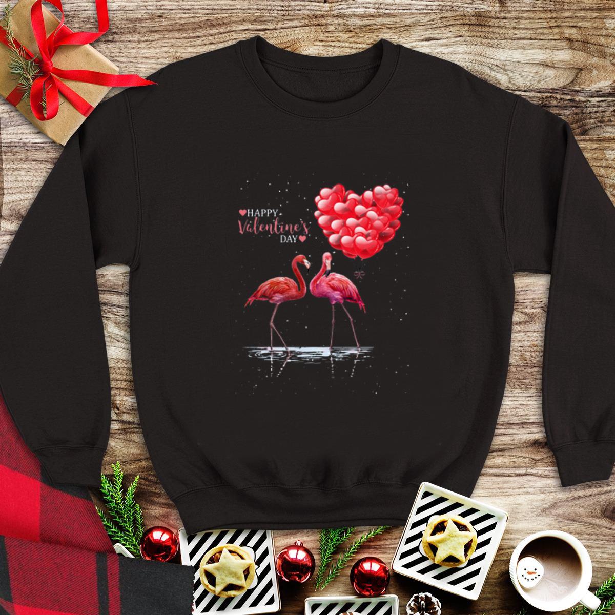 Awesome Flamingos Happy Valentine’s day shirt