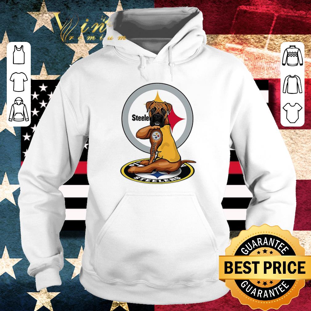 Hot Boxer Tatoo Pittsburgh Steelers Logo shirt