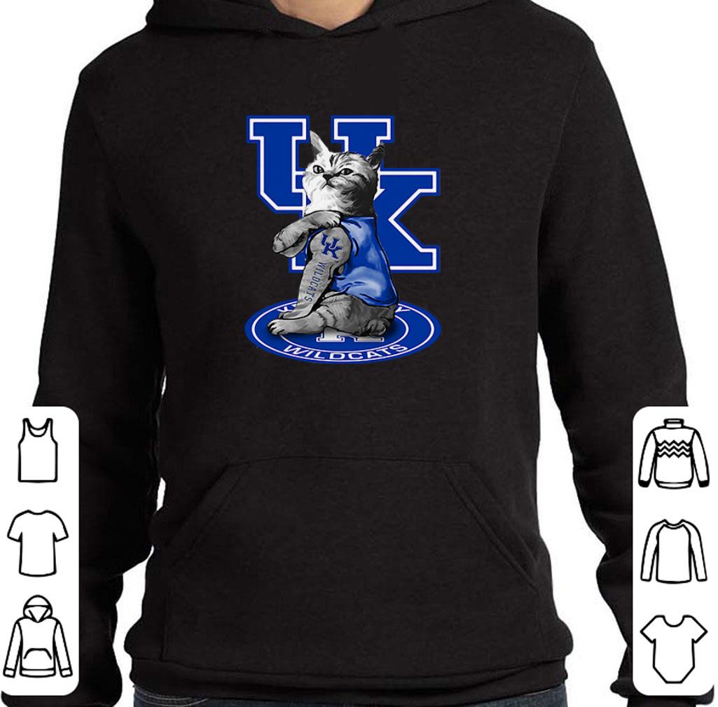 Hot Cat tattoos Kentucky Wildcats shirt