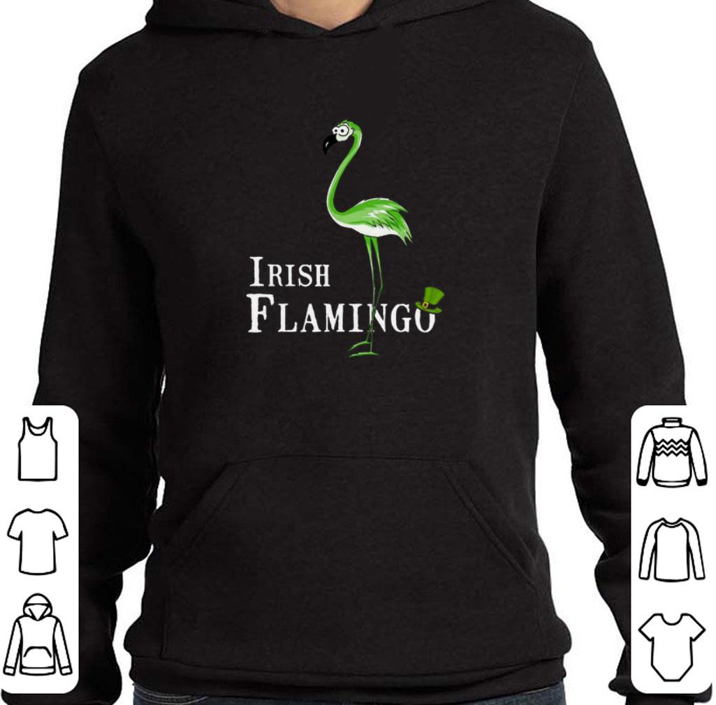Hot Irish Flamingo St. Patrick's day shirt