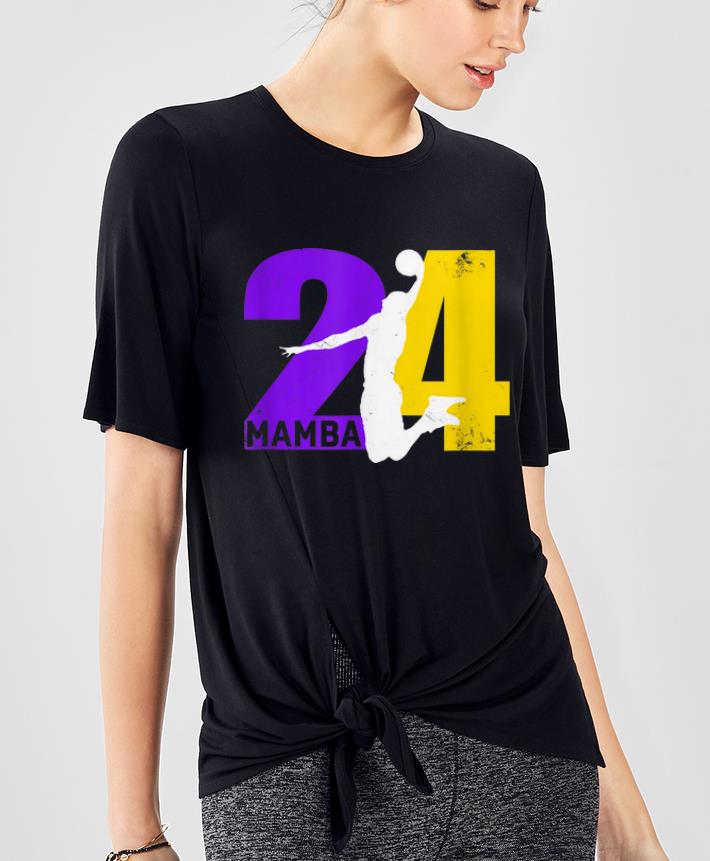 Official Angel Legend Mamba 24 Basketball Kobe Bryant shirt