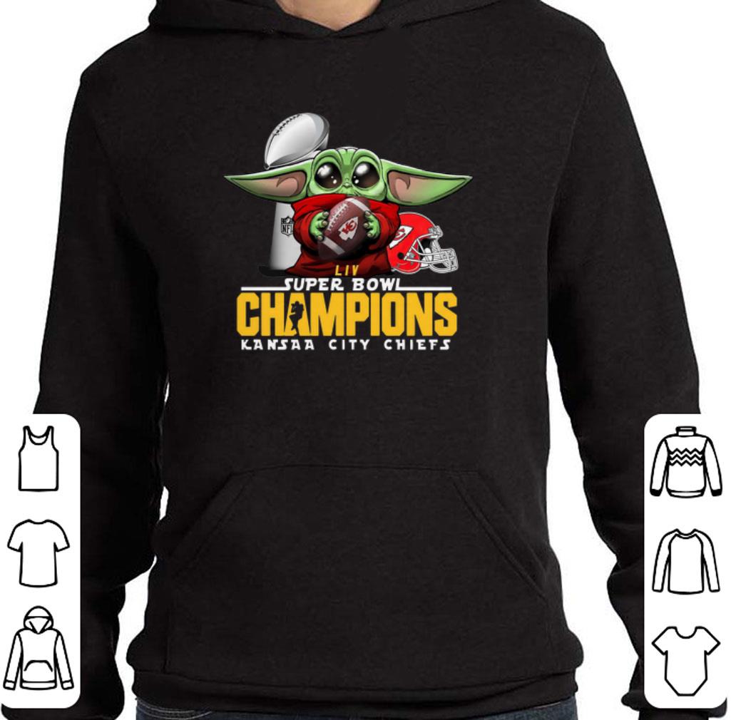 Official Baby Yoda Hug Kansas City Chiefs Super Bowl Champions Star Wars shirt