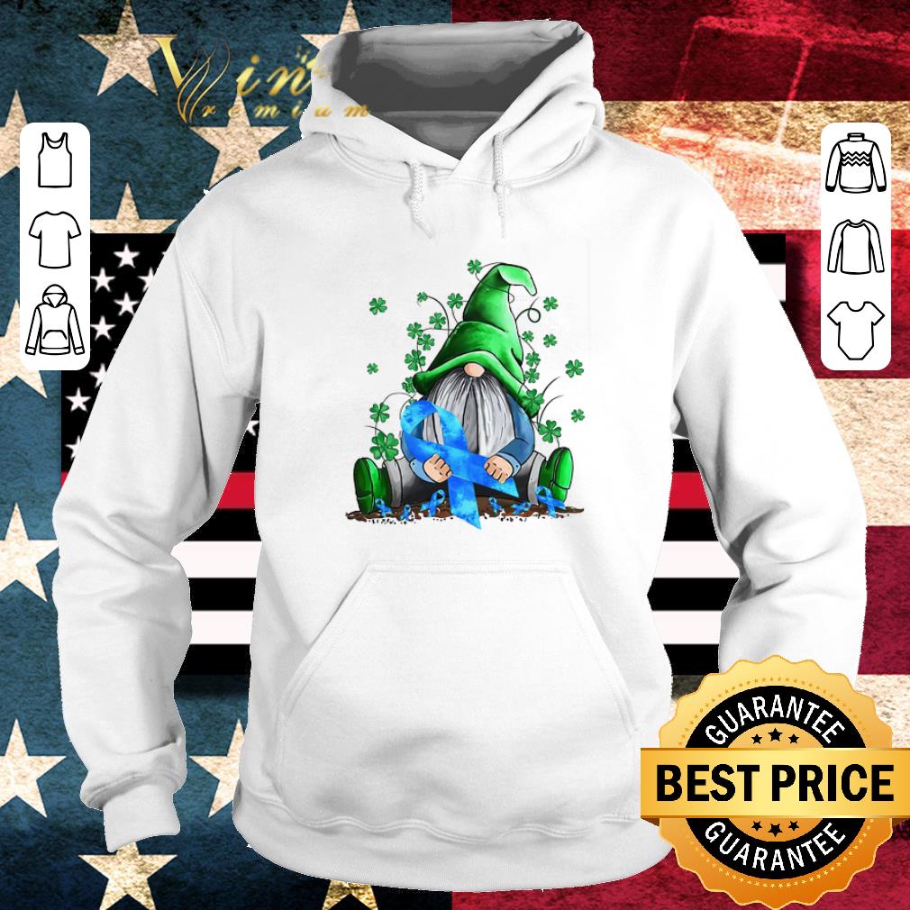 Official Gnome mashup Diabetes awareness St. Patrick's day shirt