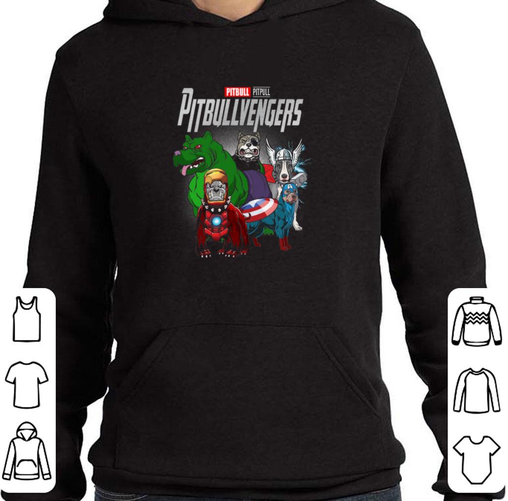 Official Marvel Pitbull Pitbullvengers Avengers Endgame shirt