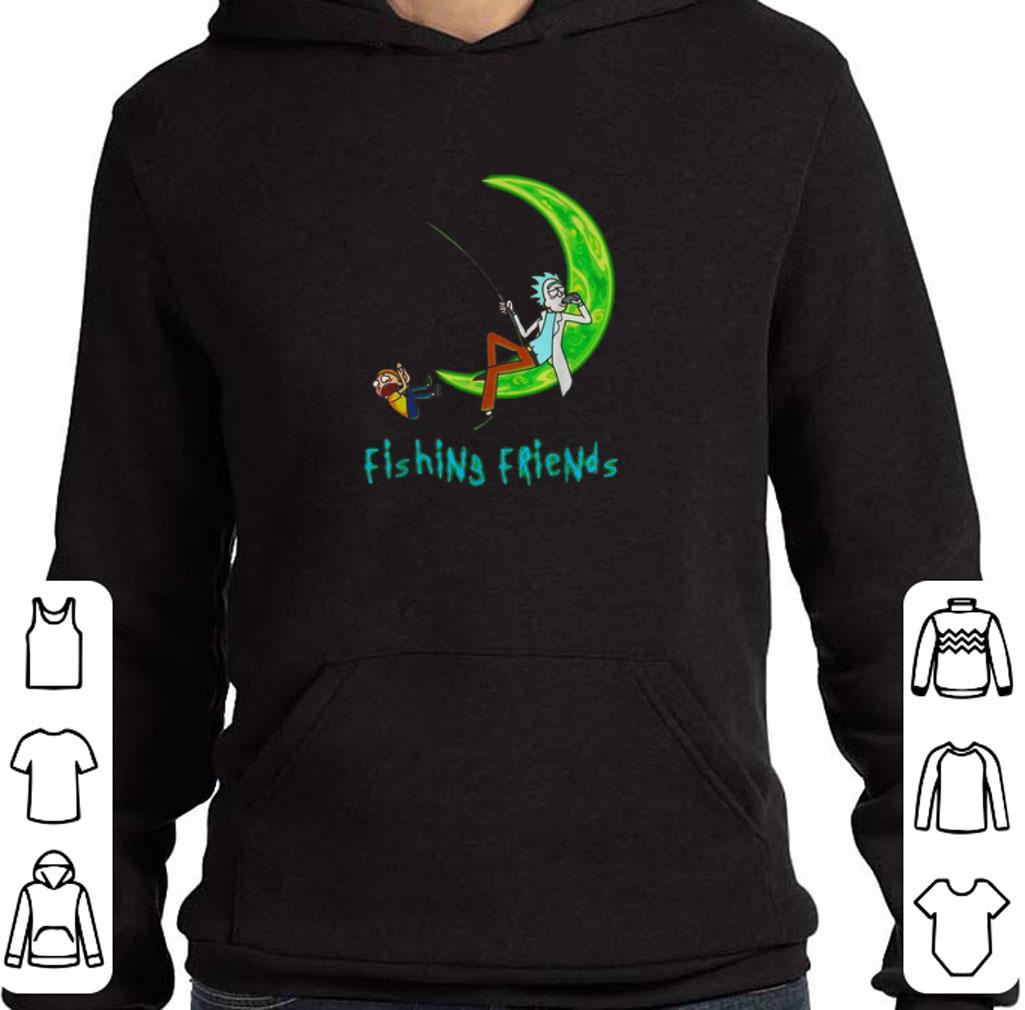 Official Rick and Morty fishing friends shirt