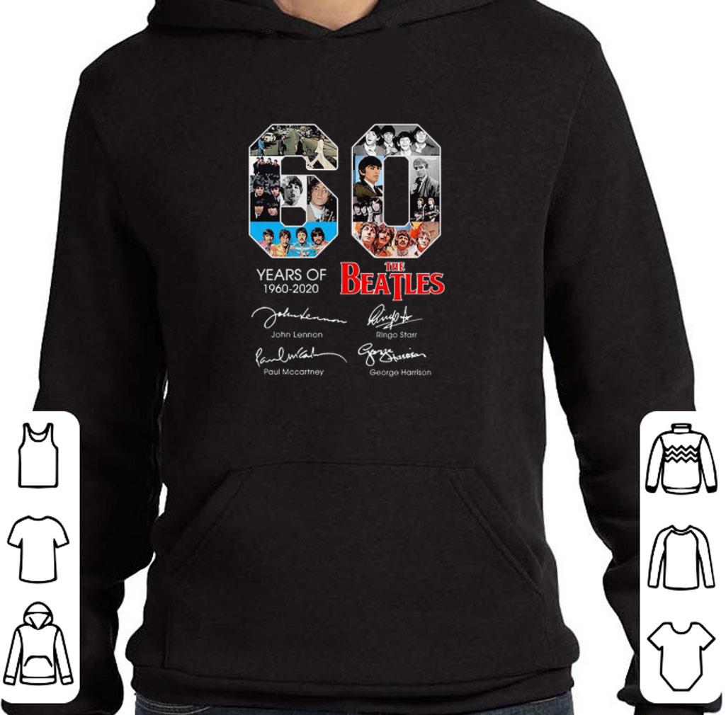 Original 60 years of The Beatles 1960 2020 signatures autographed shirt