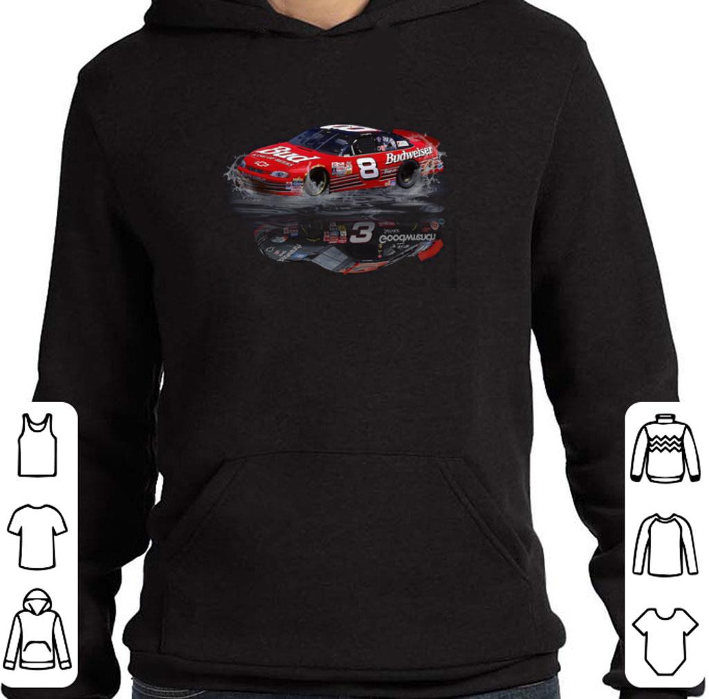 Pretty Dale Earnhardt 8 Budweiser 3 Goodwrench reflection water mirror shirt
