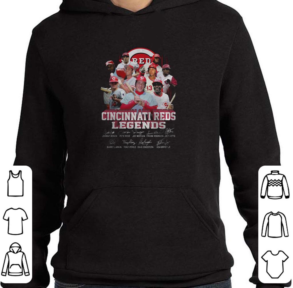 Awesome Cincinnati Reds Logo legends signatures shirt