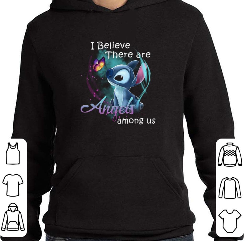 Nice Disney Stitch i believe there are Angels among us shirt