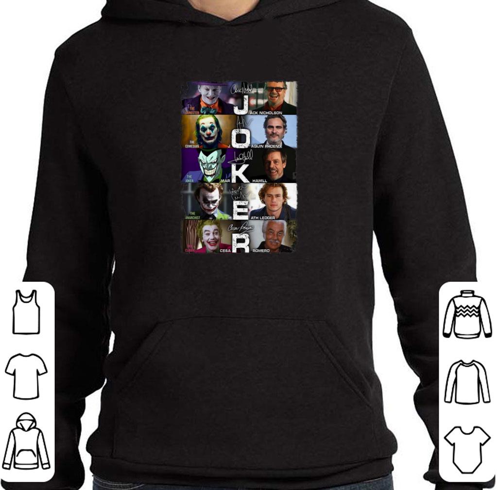 Official Joker All Version Signature shirt
