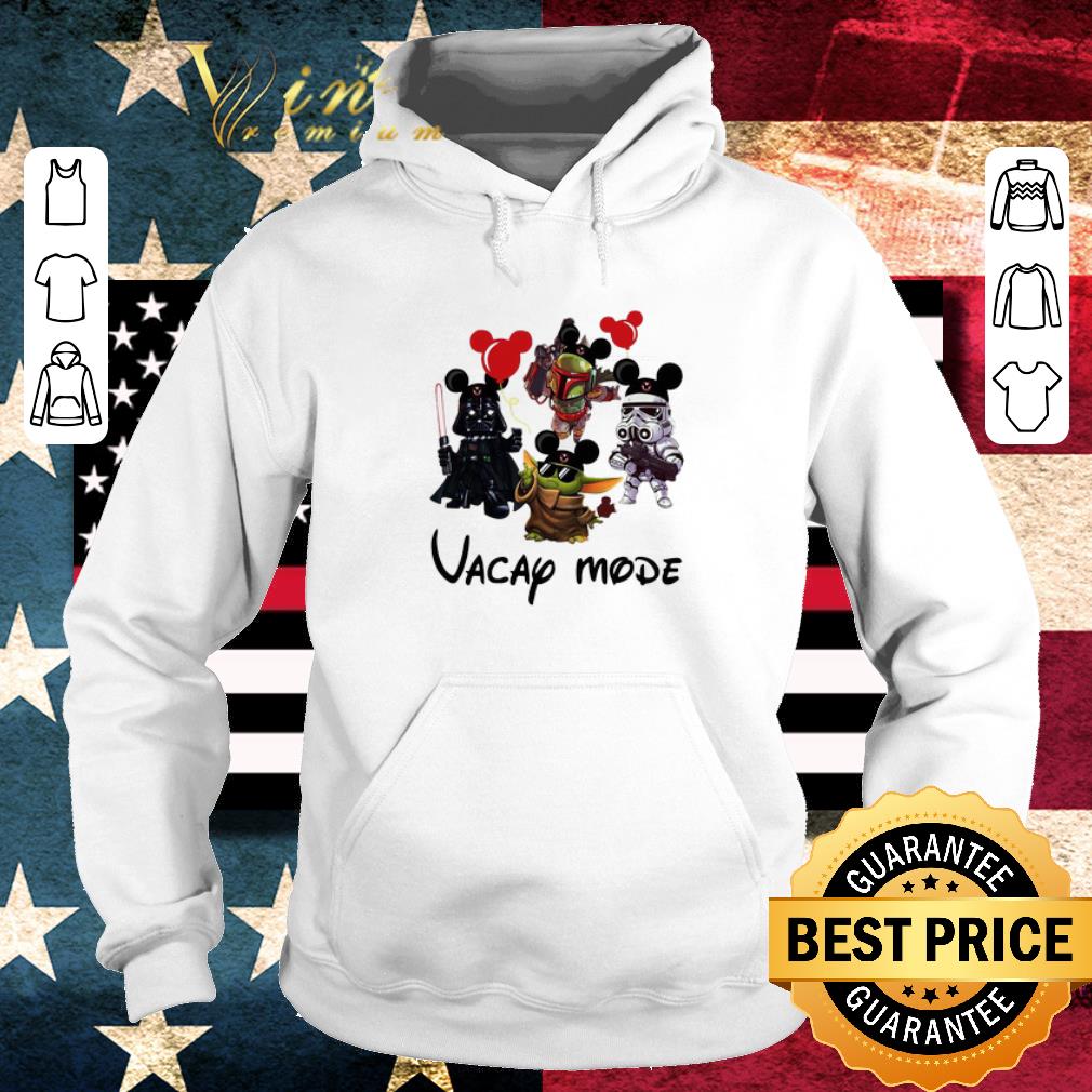 Original Darth Vader Baby Yoda Stormtrooper Mandalorian Vacay Mode shirt