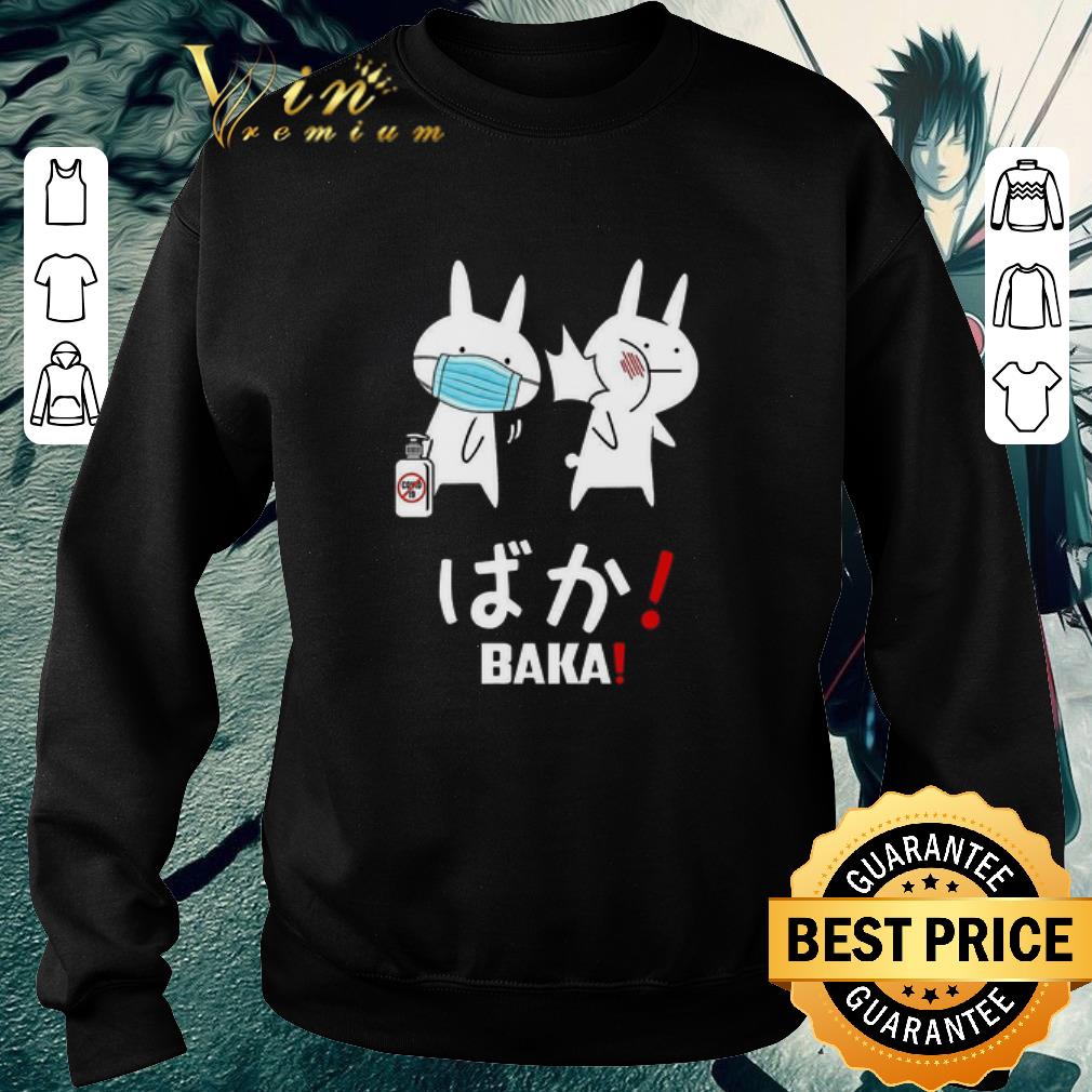 Pretty Baka Rabbit Japanese Coronavirus shirt