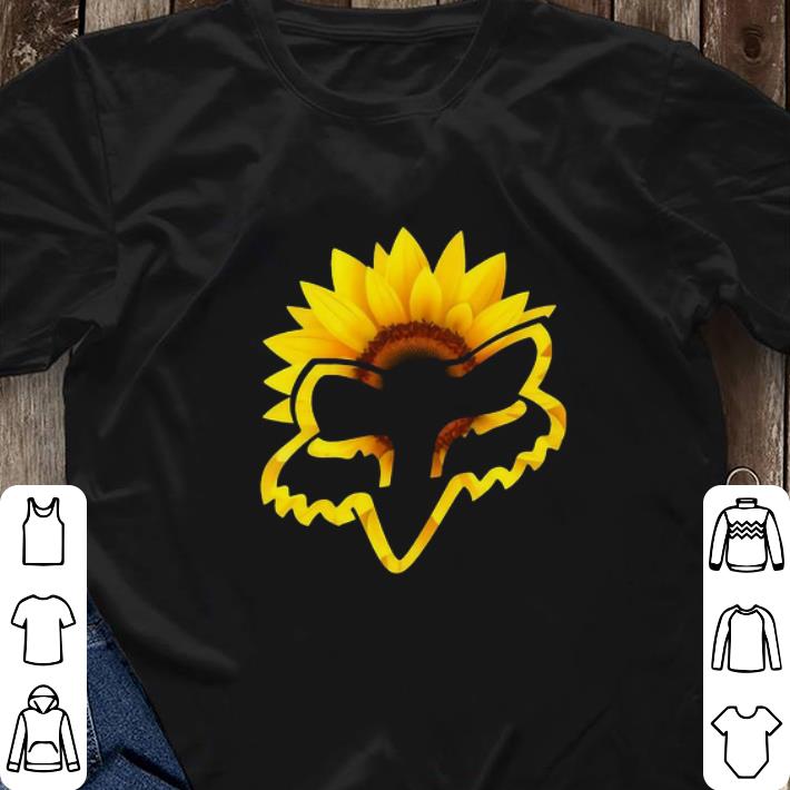 fox sunflower shirt