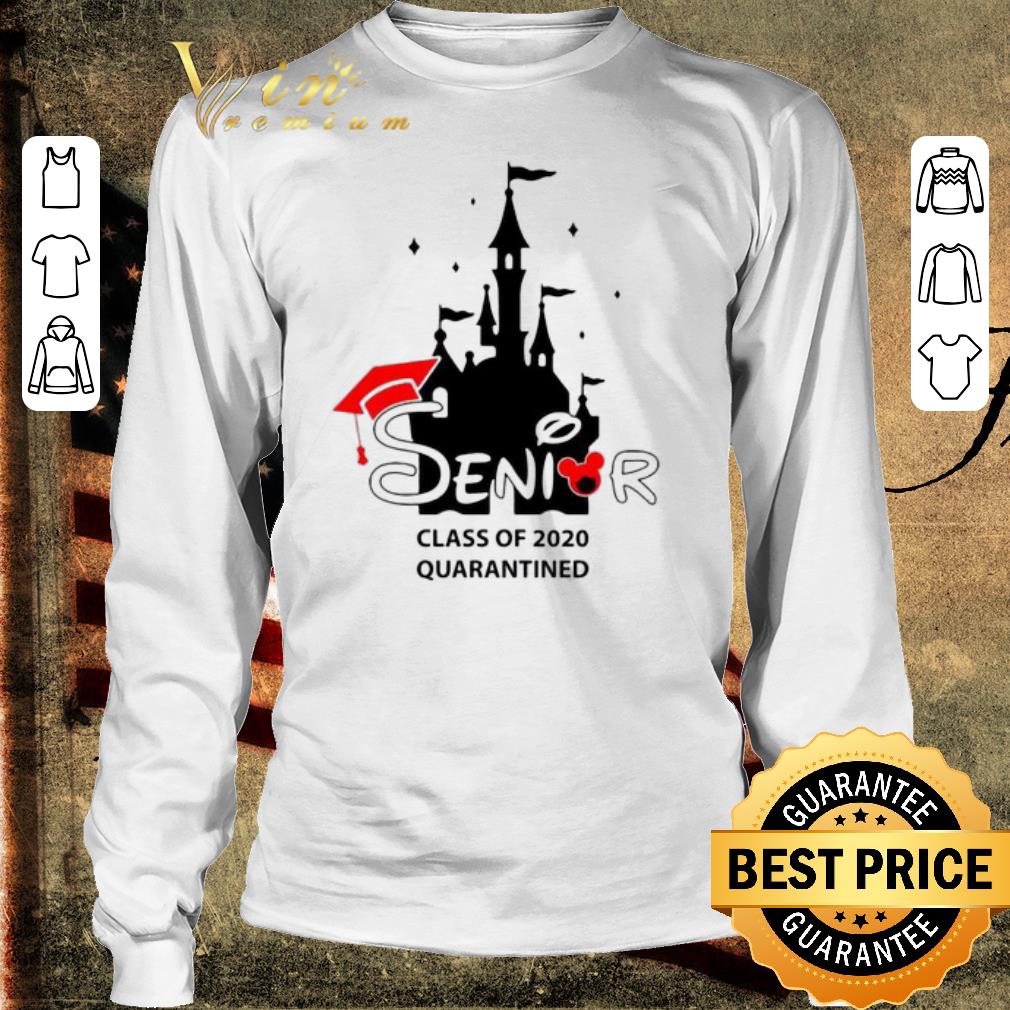 Top Disney Senior Class Of Quarantined Shirt Hoodie Sweater Longsleeve T Shirt