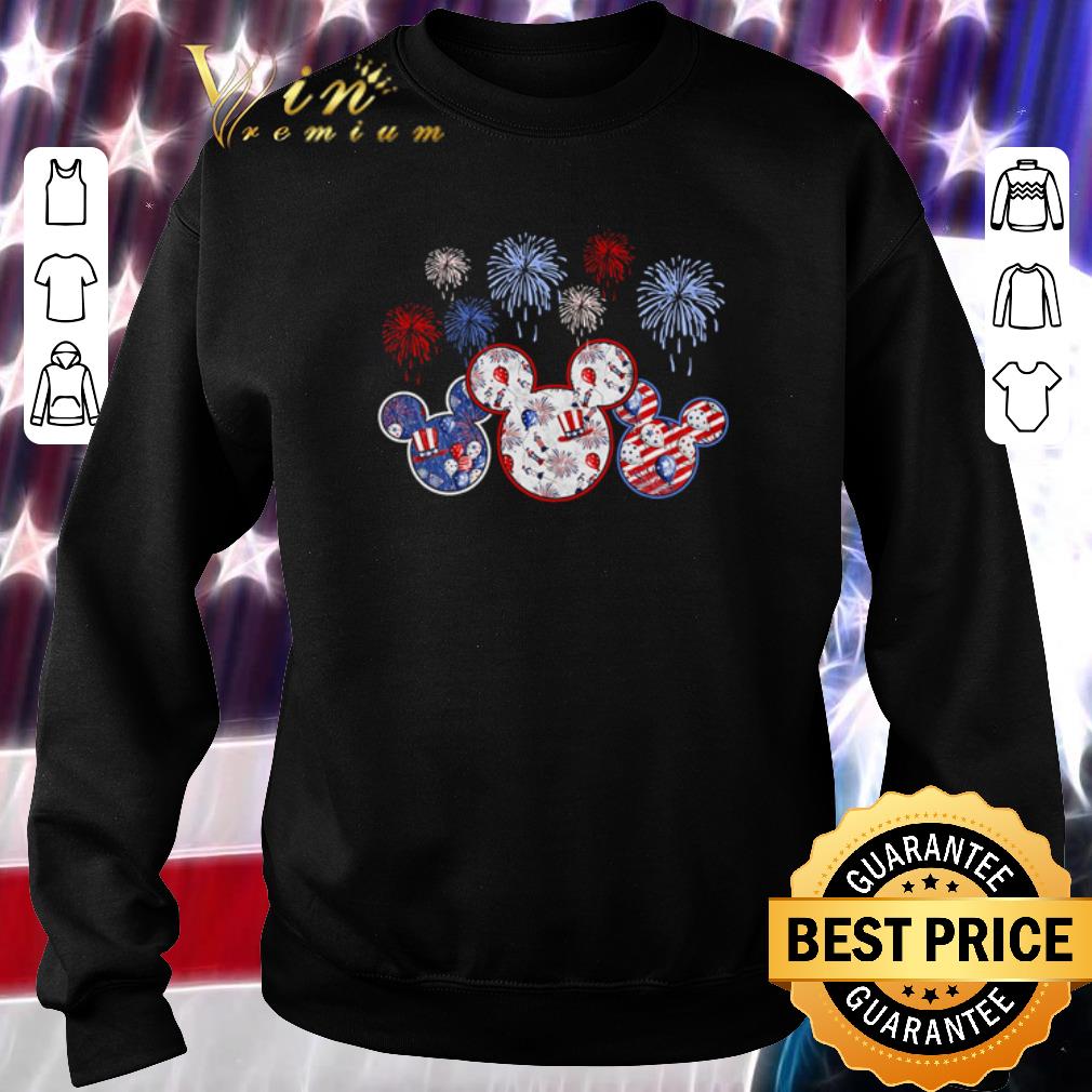 Awesome Mickey Head 4th Of July Independence Day shirt