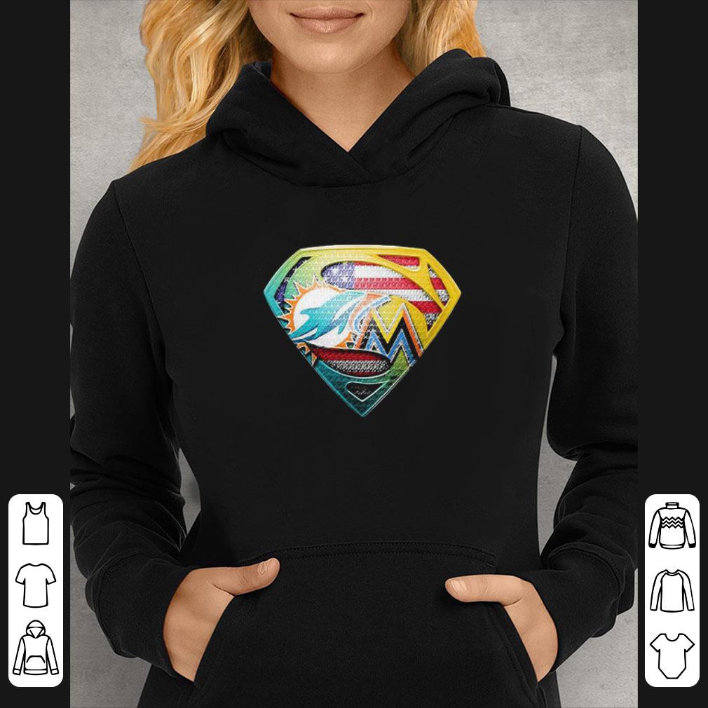 Original Logo Miami Dolphins Superman Independence Day shirt