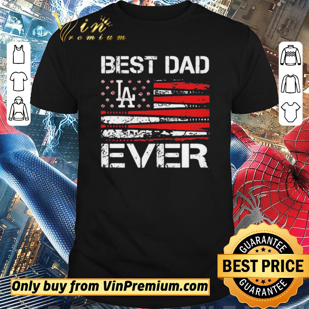 best dad ever dodgers shirt