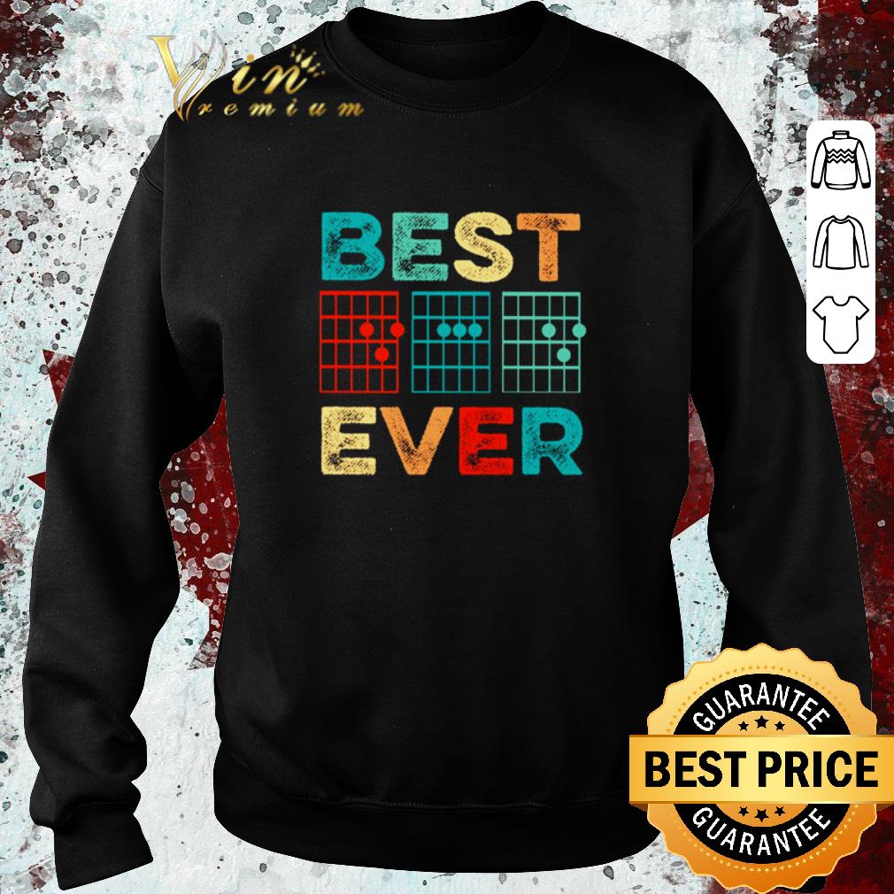 Official Guitar Chord Best Dad Ever Vintage shirt
