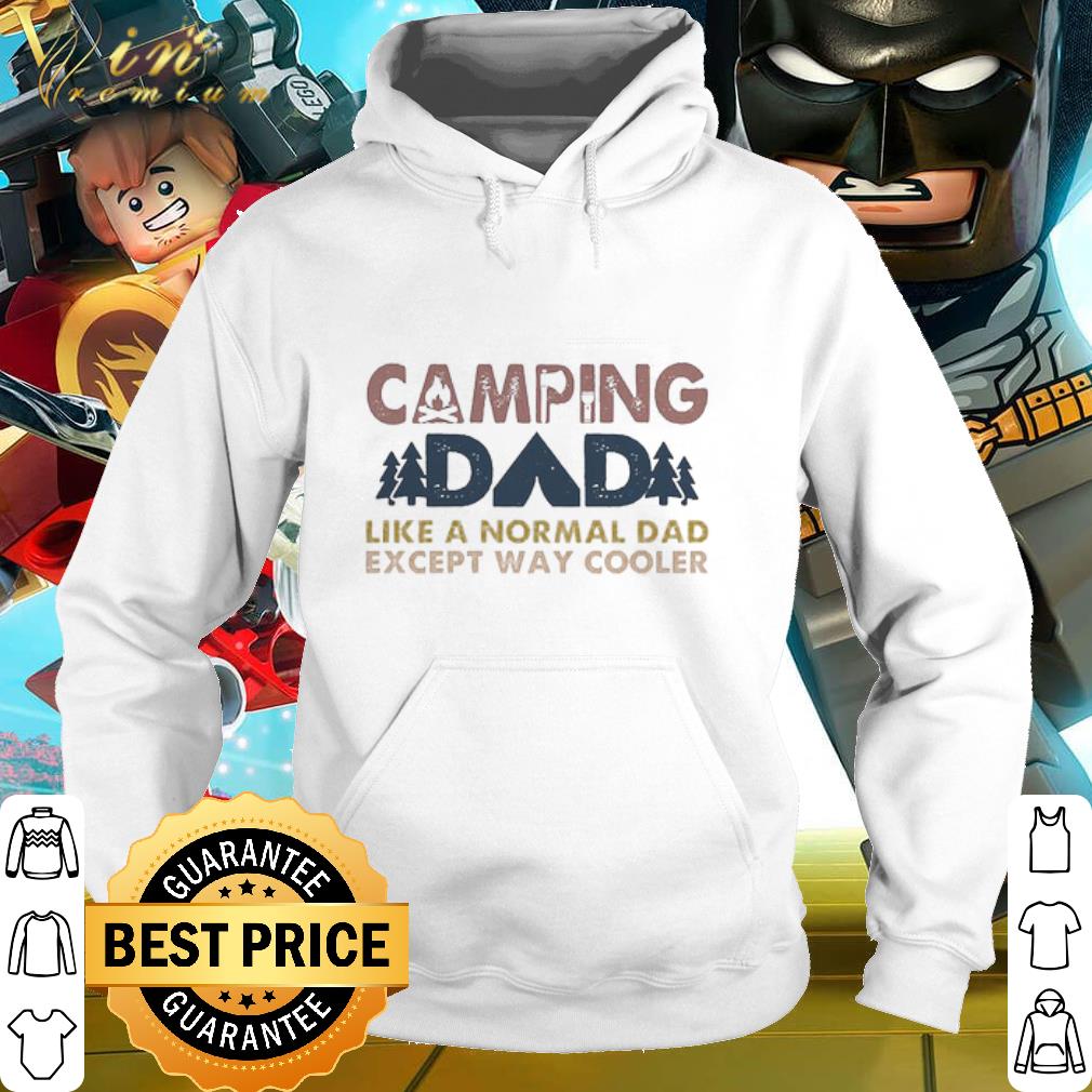 Nice Camping DAD like a normal dad except way cooler shirt