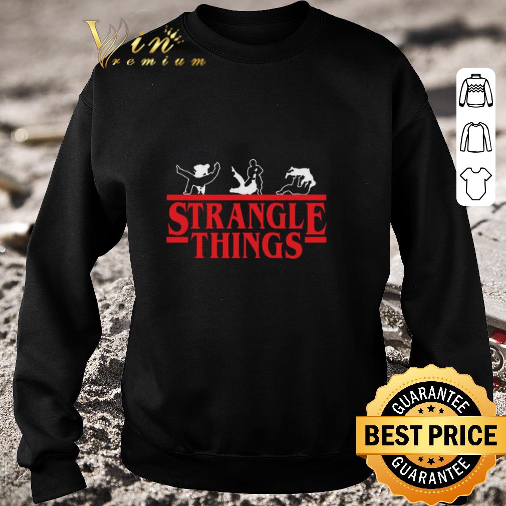 Premium Strangle Things mashup Jiu Jitsu Brazilian shirt