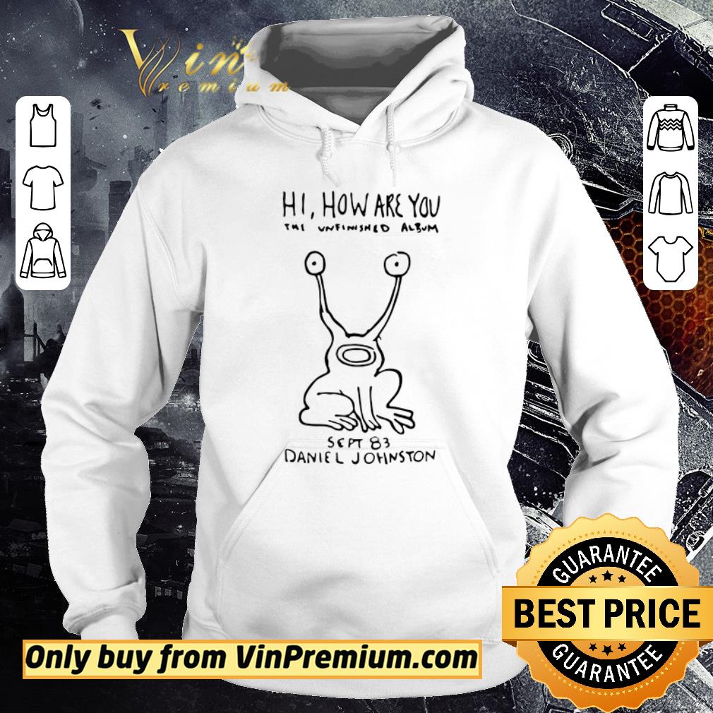 Top Kurt cobain daniel johnston hi how are you shirt