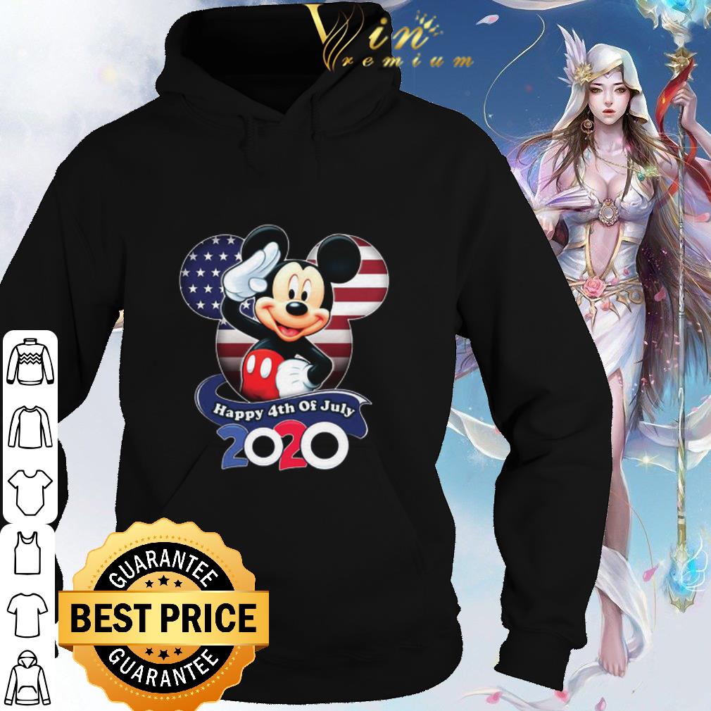 Pretty Mickey Mouse American flag Happy 4th Of July 2020 shirt