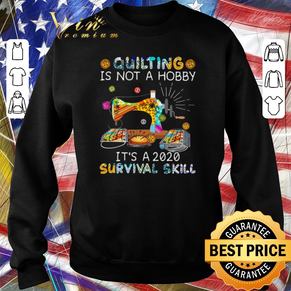 Awesome Quilting is not a hobby it’s a 2020 survival skill Coronavirus.png