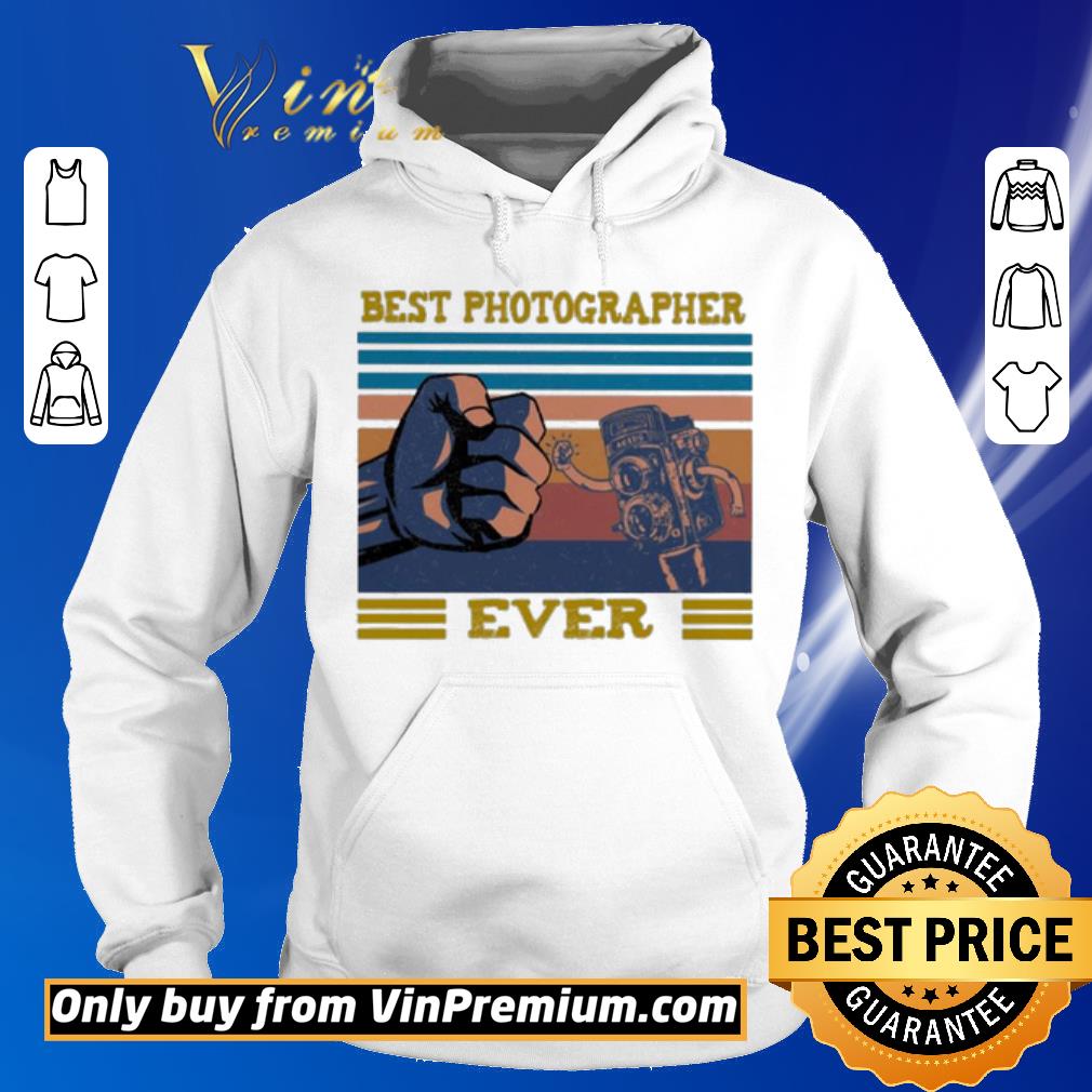 Original Best Dad Best Photographer ever vintage shirt