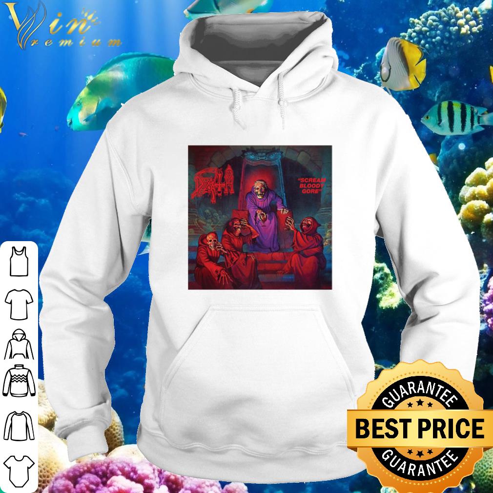 Official Death Scream Bloody Gore Poster shirt
