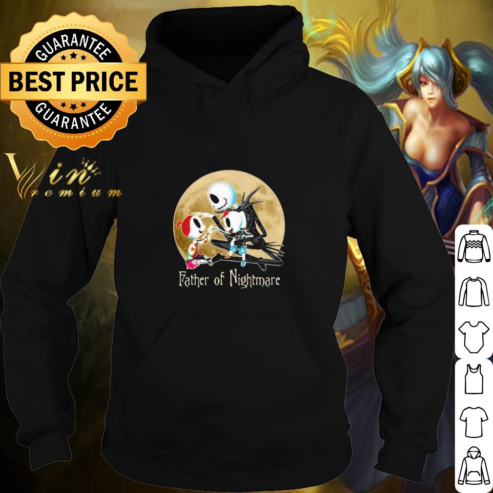 Best Jack Skellington and moon Father Of Nightmare Happy Father’s Day shirt