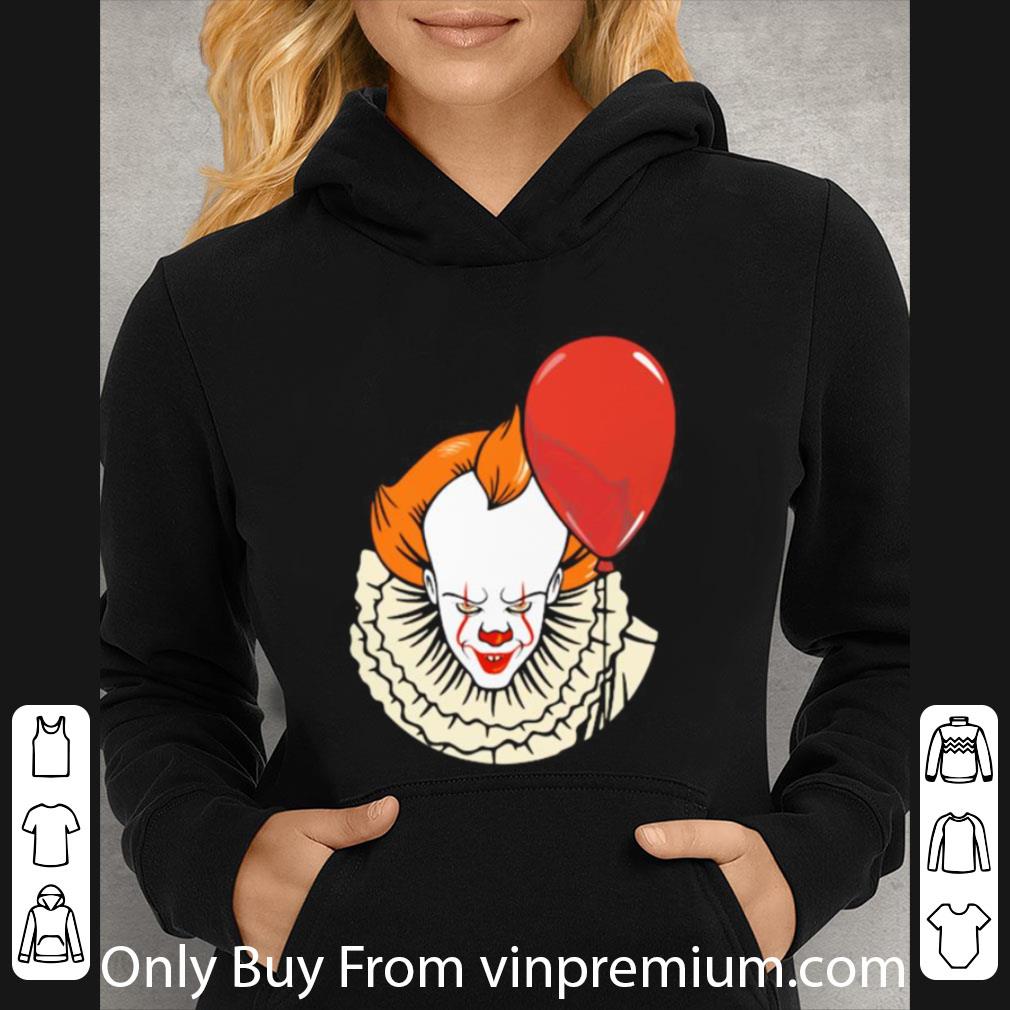 Awesome Happy Halloween Pennywise Holding Balloon shirt