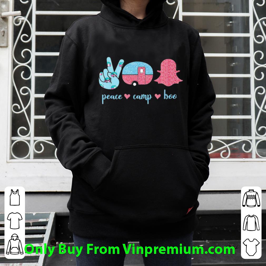 Awesome Peace Camp Ghost Boo shirt