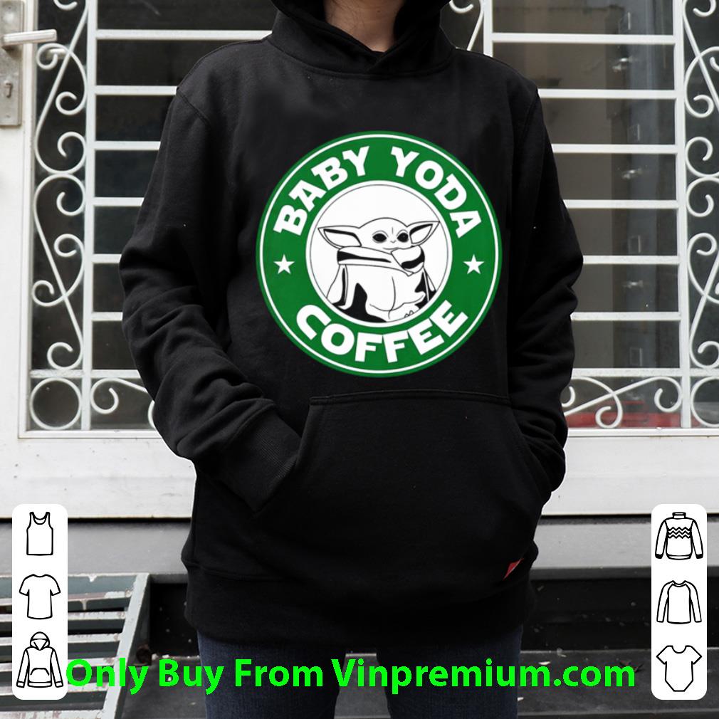 Original Star Wars The Mandalorian Baby Yoda Coffee shirt