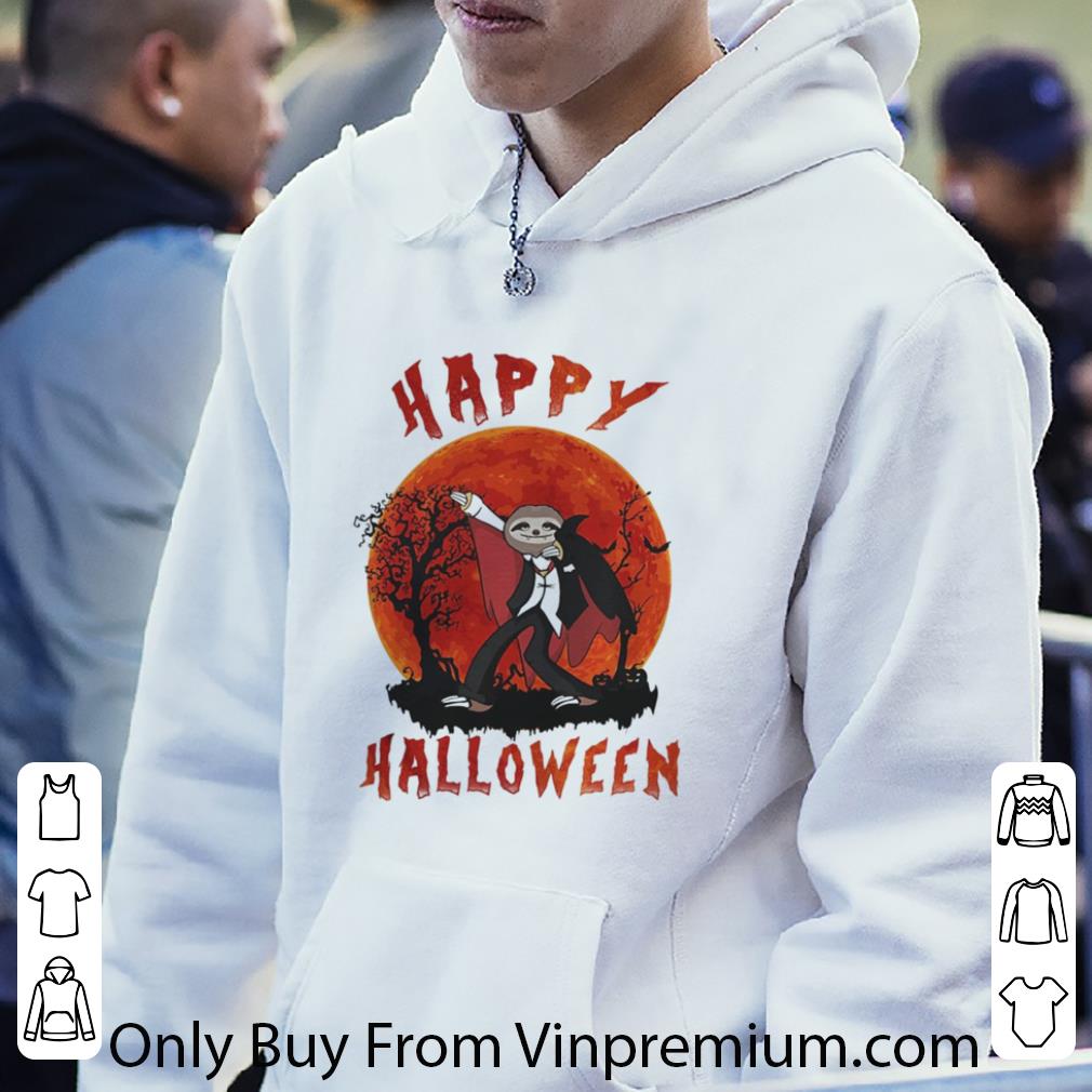 Premium Happy Halloween Sloth shirt