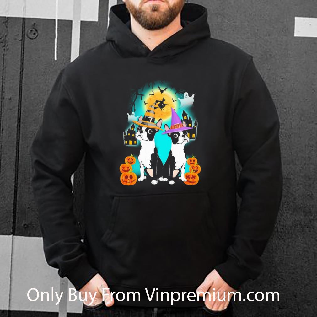 Hot Boston Terrier Halloween Dog Lover shirt