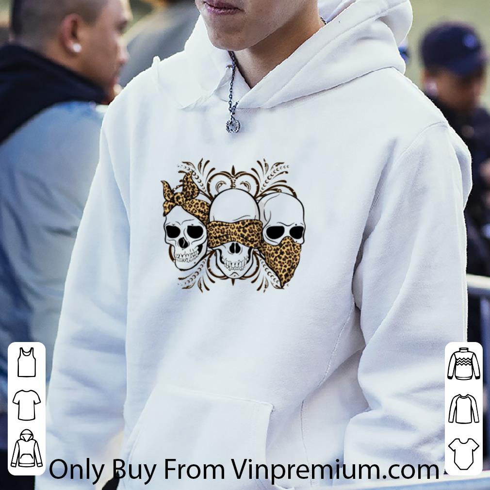 Top Skulls Leopard shirt
