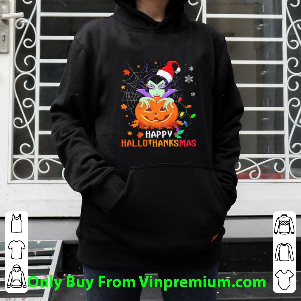 Premium Maleficent Pumpkin Happy Hallothanksmas shirt