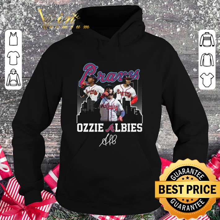 Premium Atlanta Braves Ozzie ALbies Signatures shirt