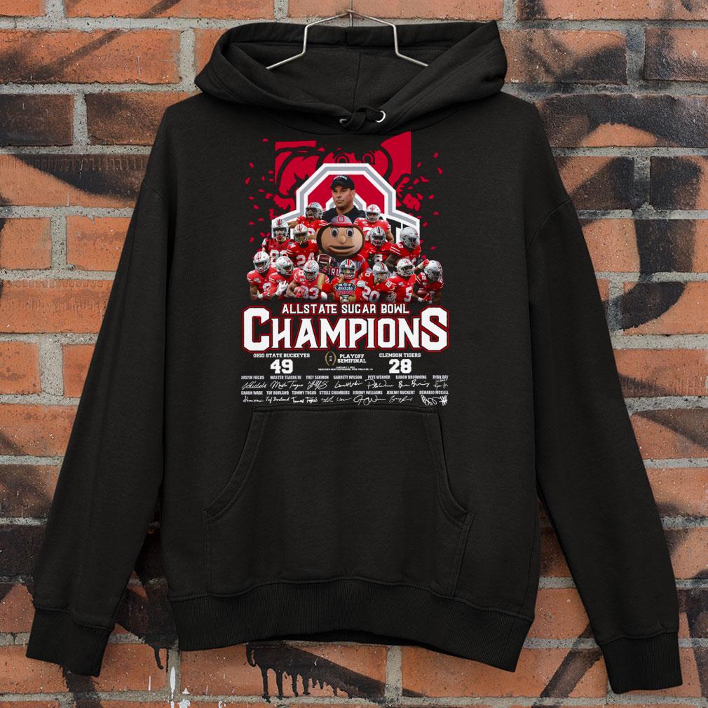 Best Ohio State Buckeyes 49-28 Clemson Tigers Allstate Sugar Bowl Champions shirt